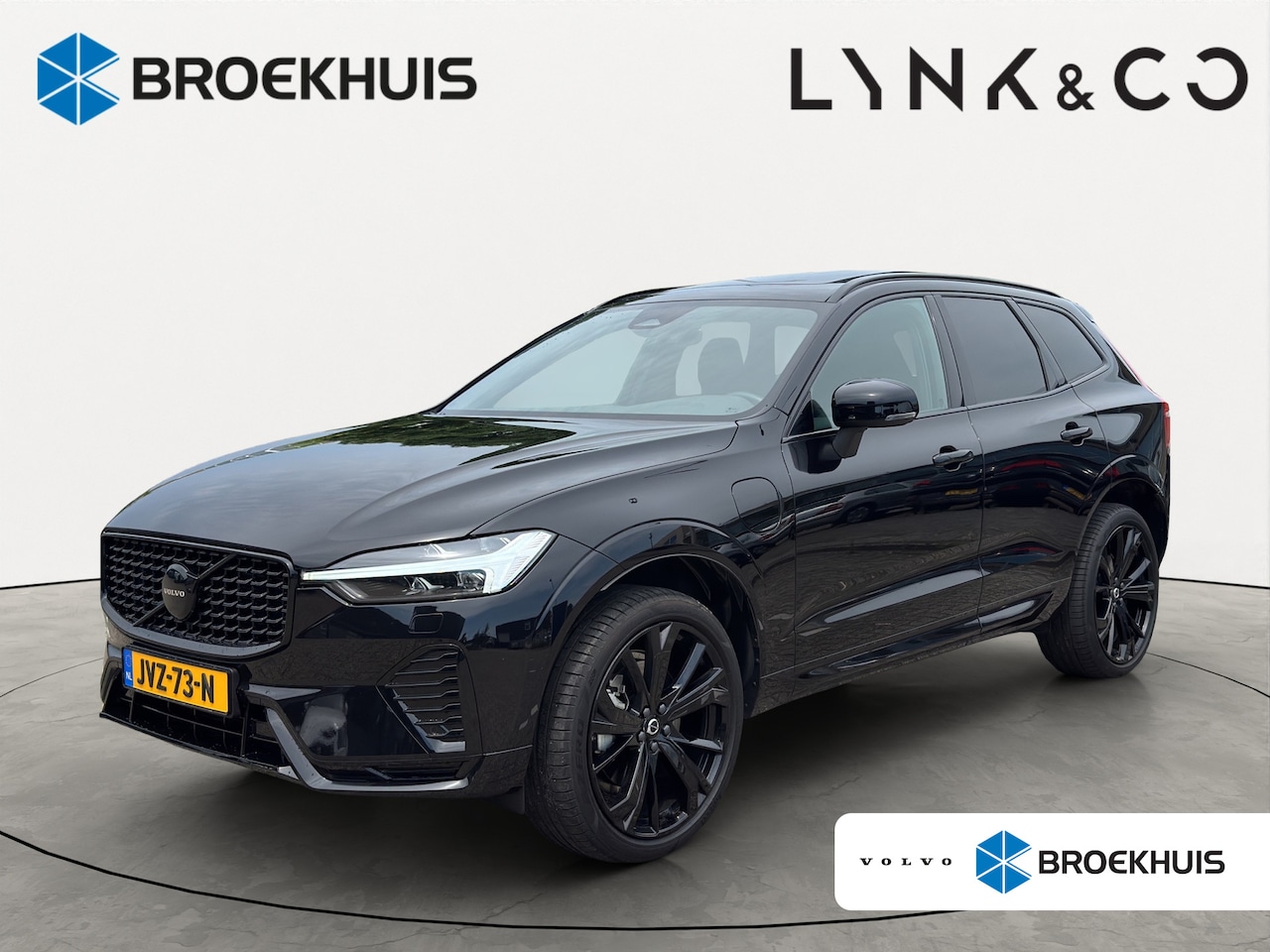 Volvo XC60 - T6 Plug-in hybrid AWD Plus Black Edition | Luchtvering | Trekhaak | Extra getint glas | Ha - AutoWereld.nl