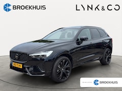 Volvo XC60 - T6 Plug-in hybrid AWD Plus Black Edition | Luchtvering | Trekhaak | Extra getint glas | Ha