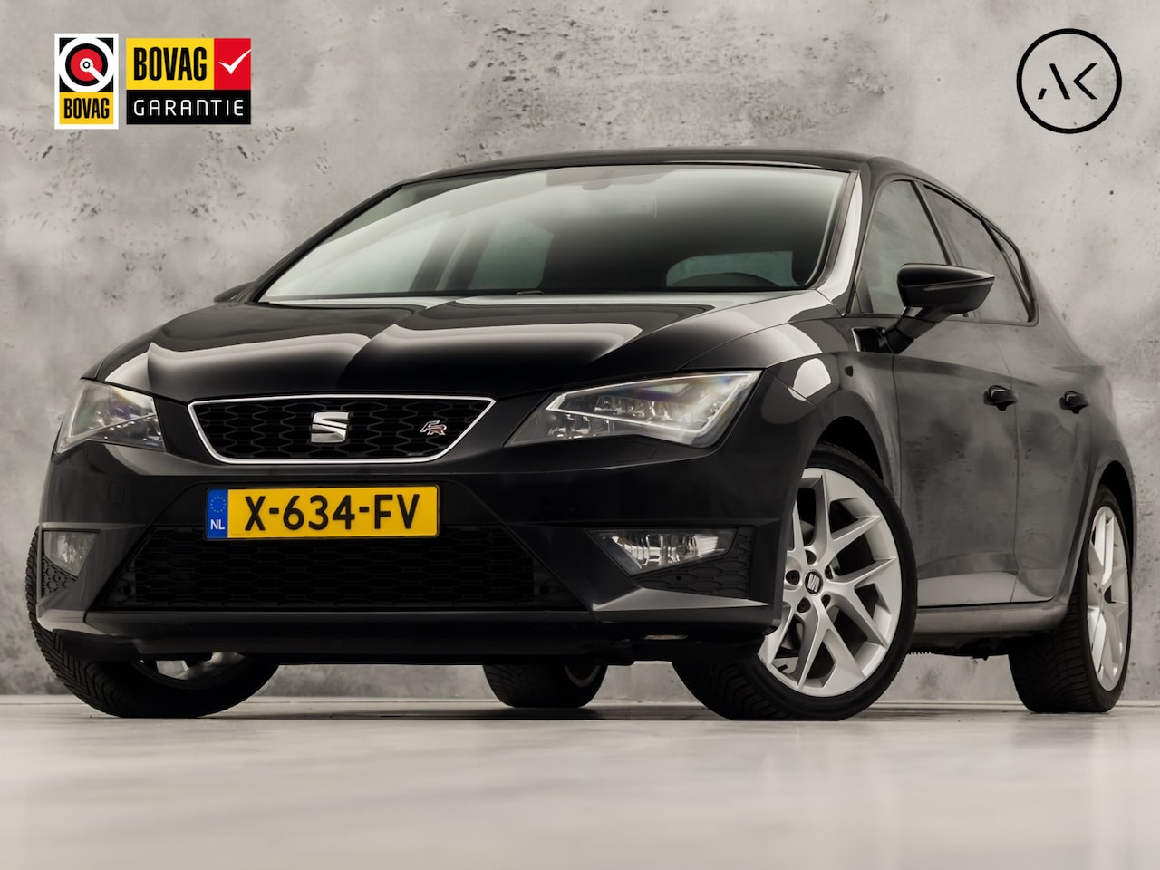 SEAT Leon - 1.4 TSI FR Sport (NAVIGATIE, CLIMATE, LEDER, STOELVERWARMING, LED KOPLAMPEN, SPORTSTOELEN, - AutoWereld.nl