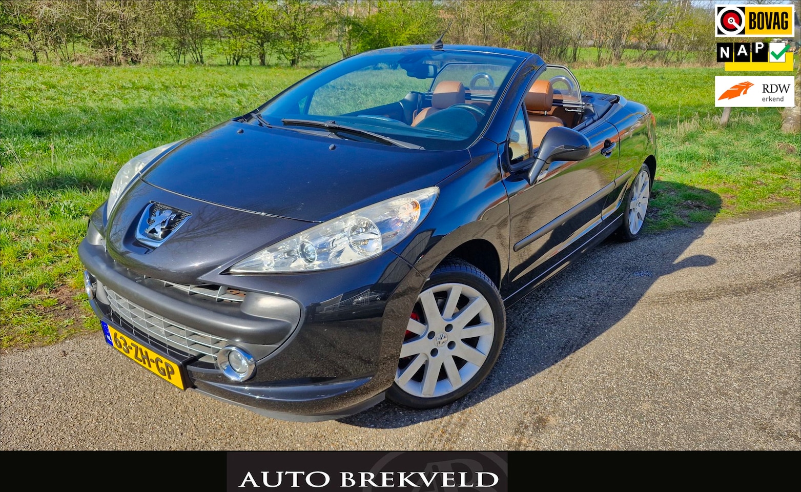 Peugeot 207 CC - 1.6 VTi Féline Automaat 120PK | Rijklaar | Cruise | Clima | Leder | LMV | NAP - AutoWereld.nl