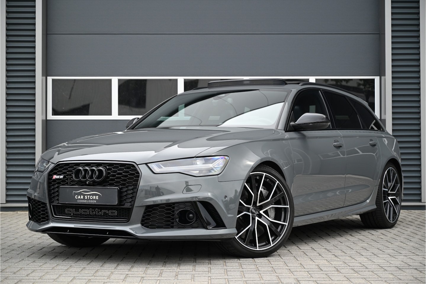 Audi RS6 - Avant 4.0 TFSI QUATTRO PERFORMANCE 605 PK / PANO / KERAMISCH / B&O 3D / 360 CAMERA / HUD / - AutoWereld.nl