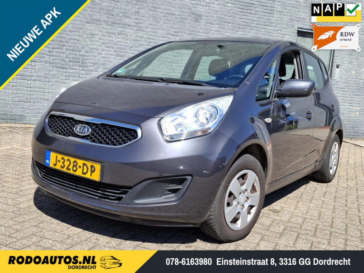 Kia Venga - 1.4 CVVT Plus Pack Airco/Cruise Nw APK ✅ - AutoWereld.nl