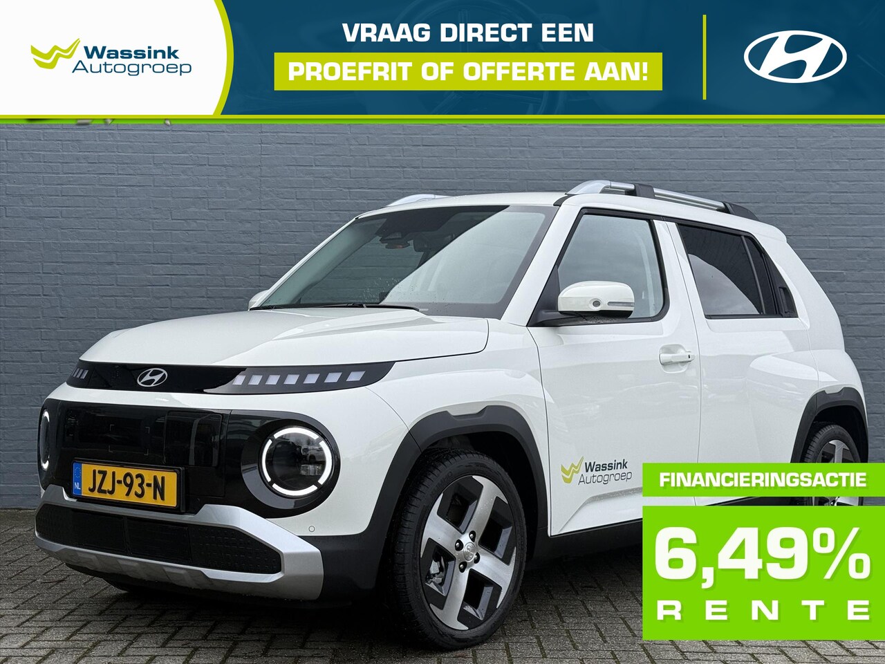 Hyundai Inster - 49 kWh 115pk 4-zits Evolve | Navigatie | Adaptive Cruise Control | Climate Control | Parke - AutoWereld.nl