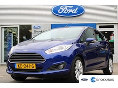 Ford Fiesta - 1.0EB Titanium | NL-AUTO | DEALER OH | TREKHAAK | NIEUWE D-RIEM | PARK SENS | VOORRUITVERW