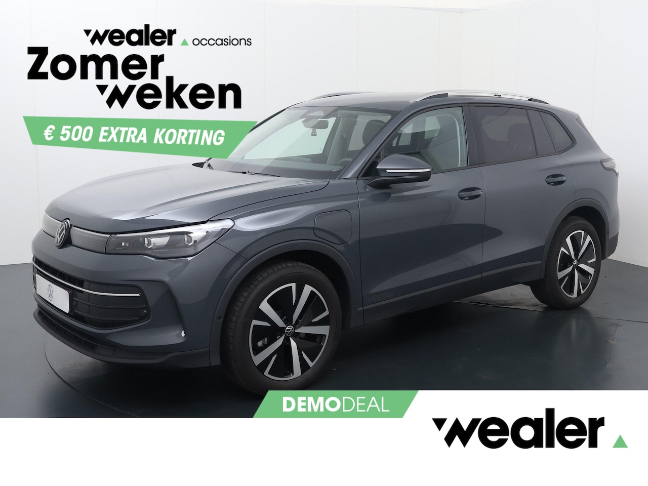 Volkswagen Tiguan - Life Edition 1.5 eHybrid 204 PK DSG | Trekhaak wegklapbaar | Stoel- & stuurwielverwarming - AutoWereld.nl