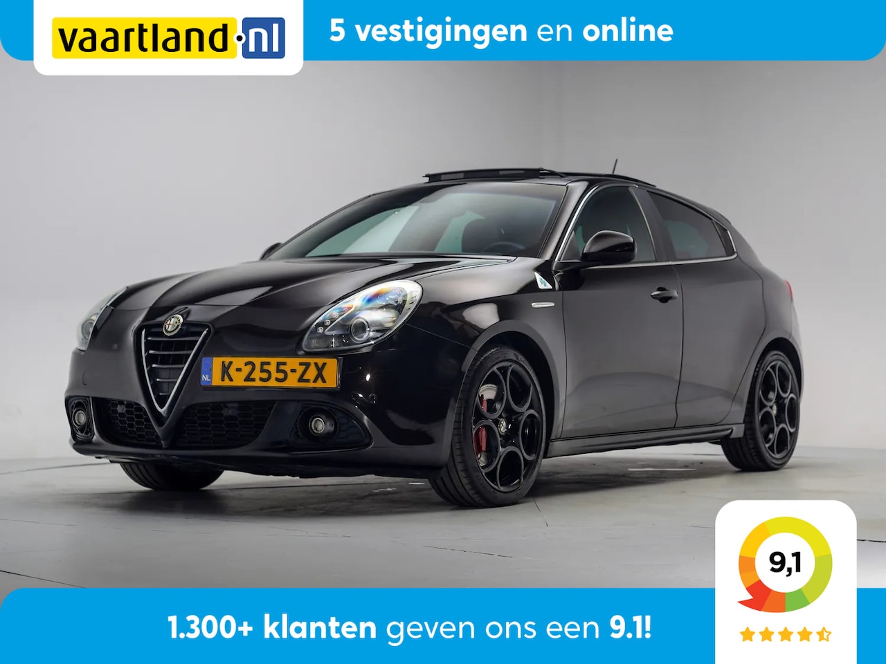 Alfa Romeo Giulietta - 1.7 TBi 241pk Quadrifoglio Verde Launch Edition Aut.[ Pano Bose Stoelverwarming ] - AutoWereld.nl