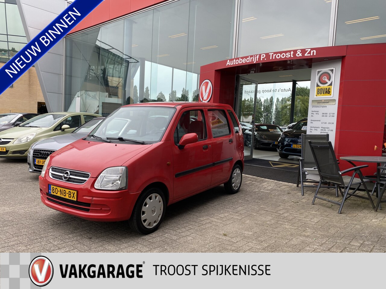 Opel Agila - 1.2-16V Comfort 1.2-16V Comfort,Stuurbekrachting,Cd Speler - AutoWereld.nl