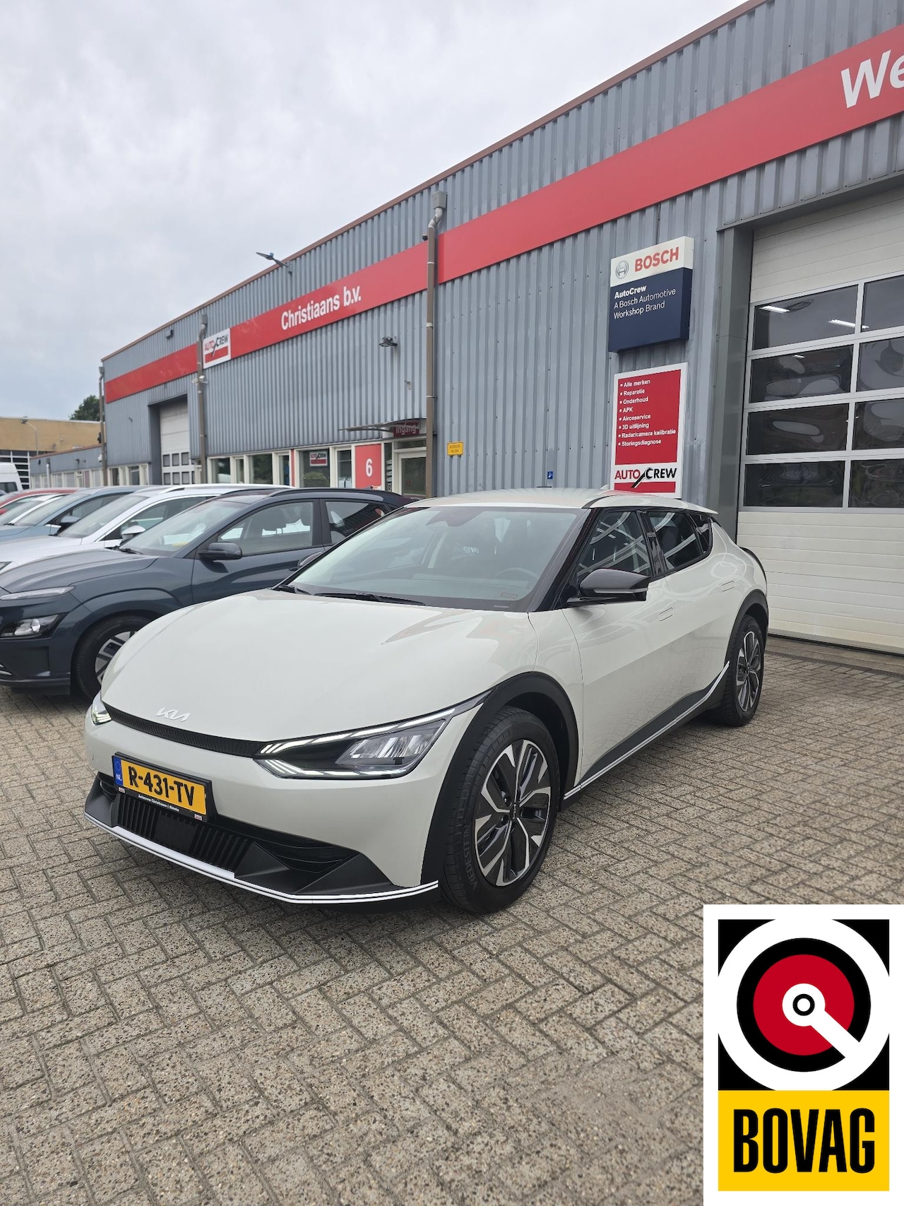 Kia EV6 - 58 kWh Kia EV6 58kWh Air Warmtepomp+efficiëntie pakket - AutoWereld.nl