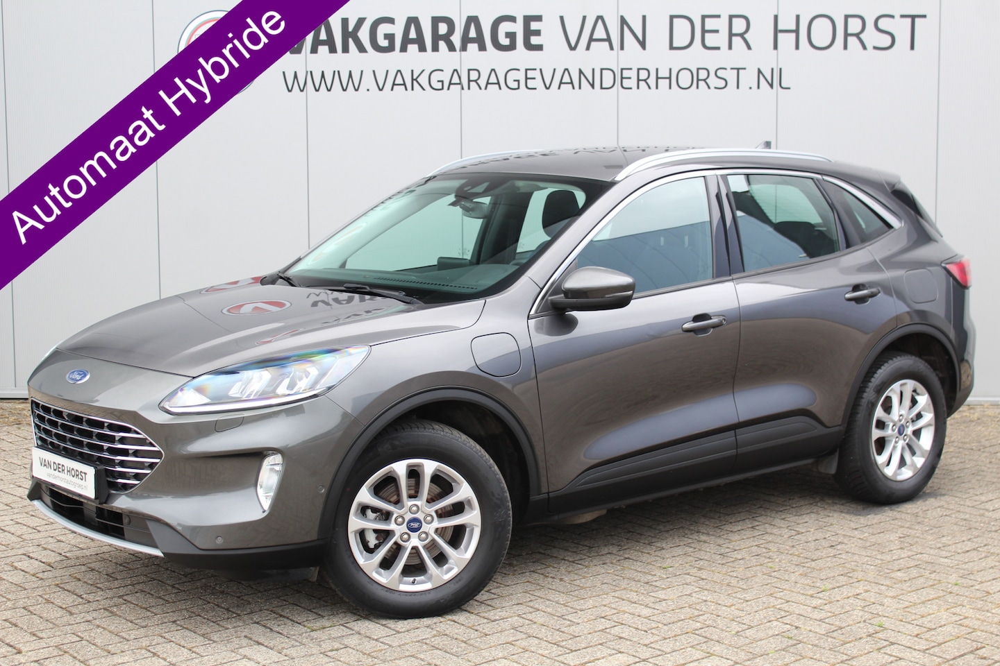 Ford Kuga - 2.5-225 pk Titanium PHEV Plug-in Hybrid. Hybride rijden voor een gunstig bedrag ! Stuur-, - AutoWereld.nl