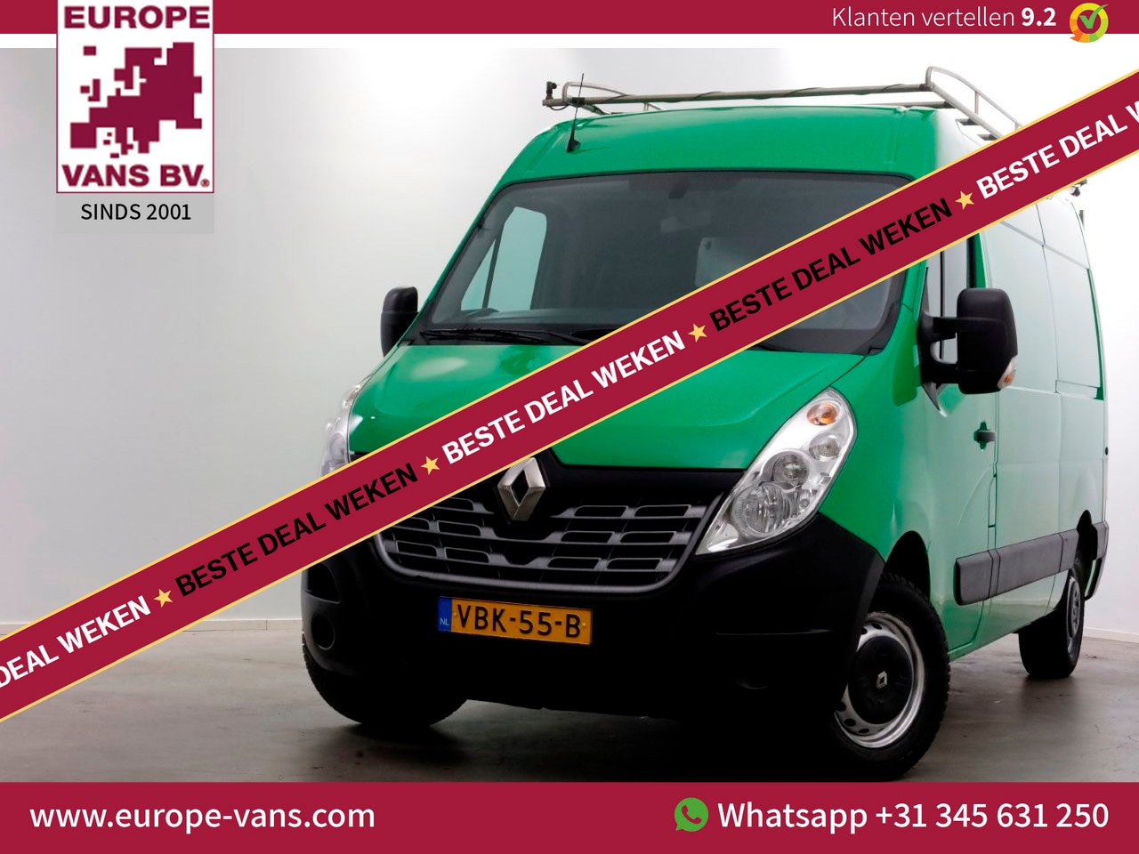 Renault Master - T35 2.3 dCi 130pk Euro6 L2H2 Airco/Navi/Imperiaal 07-2019 - AutoWereld.nl