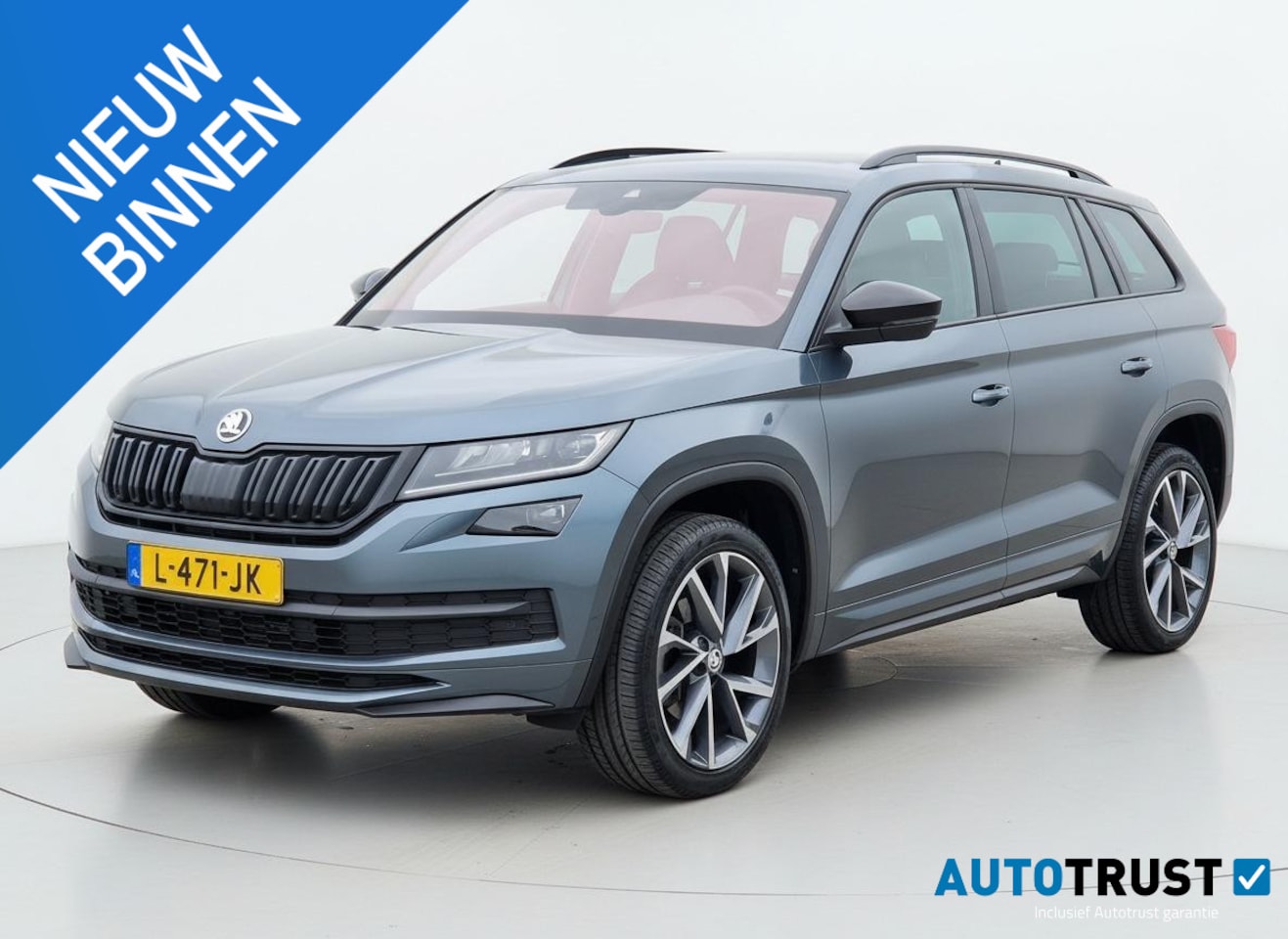 Skoda Kodiaq - 1.5 TSI Sportline Business 7P. TREKHAAK ADA.CRUISE - AutoWereld.nl