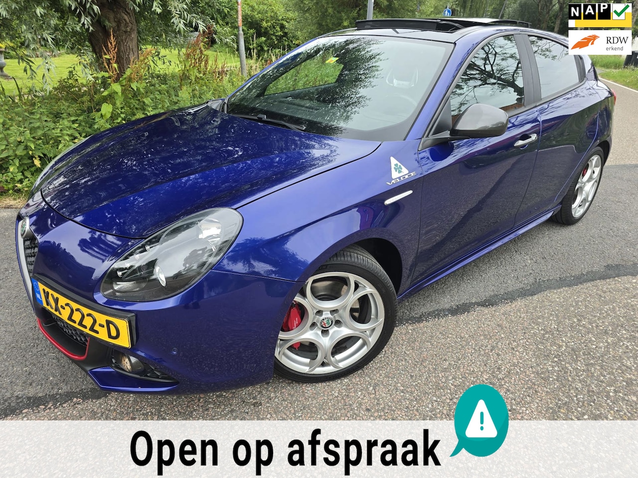 Alfa Romeo Giulietta - 1.750 Turbo Veloce/Automaat/Pano/Trekh./ 1e eig. - AutoWereld.nl