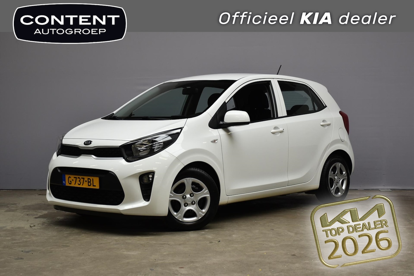Kia Picanto - 1.0 MPi 67pk 4-zits ComfortLine - AutoWereld.nl