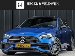 Mercedes-Benz C-klasse - 180 AMG Line | NL-Auto | Panoramadak | Night-Pakket | Ambiance Interieur | Camera | Elektr