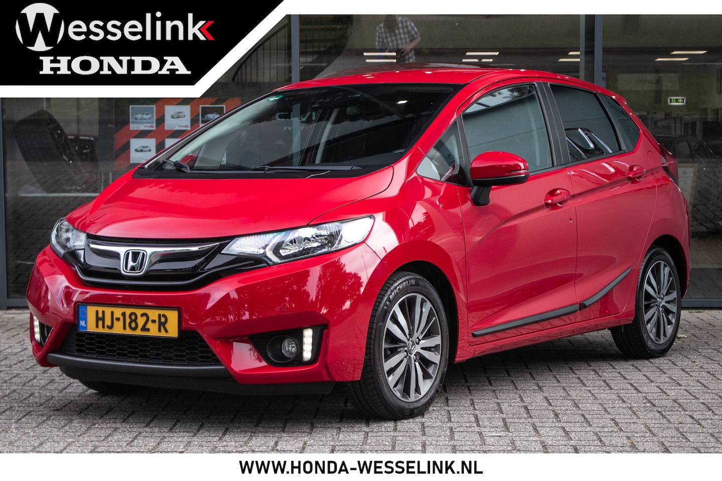 Honda Jazz - 1.3 i-VTEC Elegance Automaat - Trekhaak | Navi | Camera - AutoWereld.nl