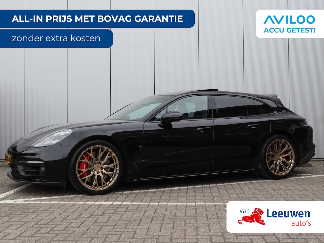 Porsche Panamera Sport Turismo - 2.9 4S E-Hybrid | Pano | Bose | Sport Chrono | SOH 88,1% - AutoWereld.nl