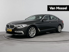 BMW 5-serie - 530i High Executive | LEDER | MEMORY STOELEN | 360 CAMERA | DODEHOEK DETECTIE | STOELVERWA