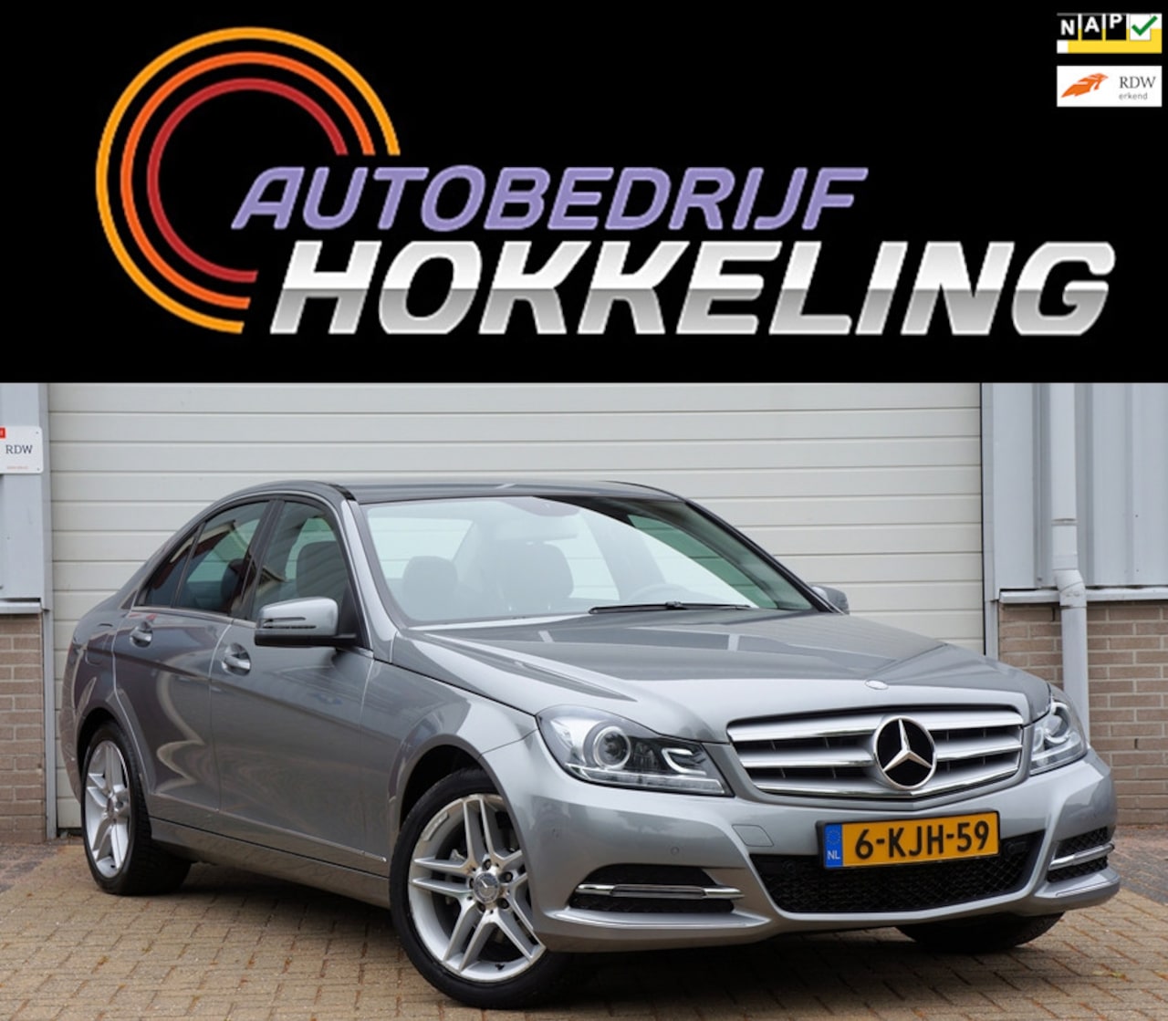 Mercedes-Benz C-klasse - 220 CDI Edition Avantgarde 163pk!! ORIGINEEL NL !! - AutoWereld.nl