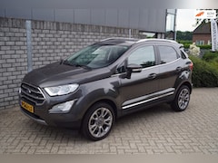 Ford EcoSport - 1.0 EcoBoost Titanium Autom Half Leder Stoel/Stuurverw Navi Camera Clima Cruise 2x PDC App