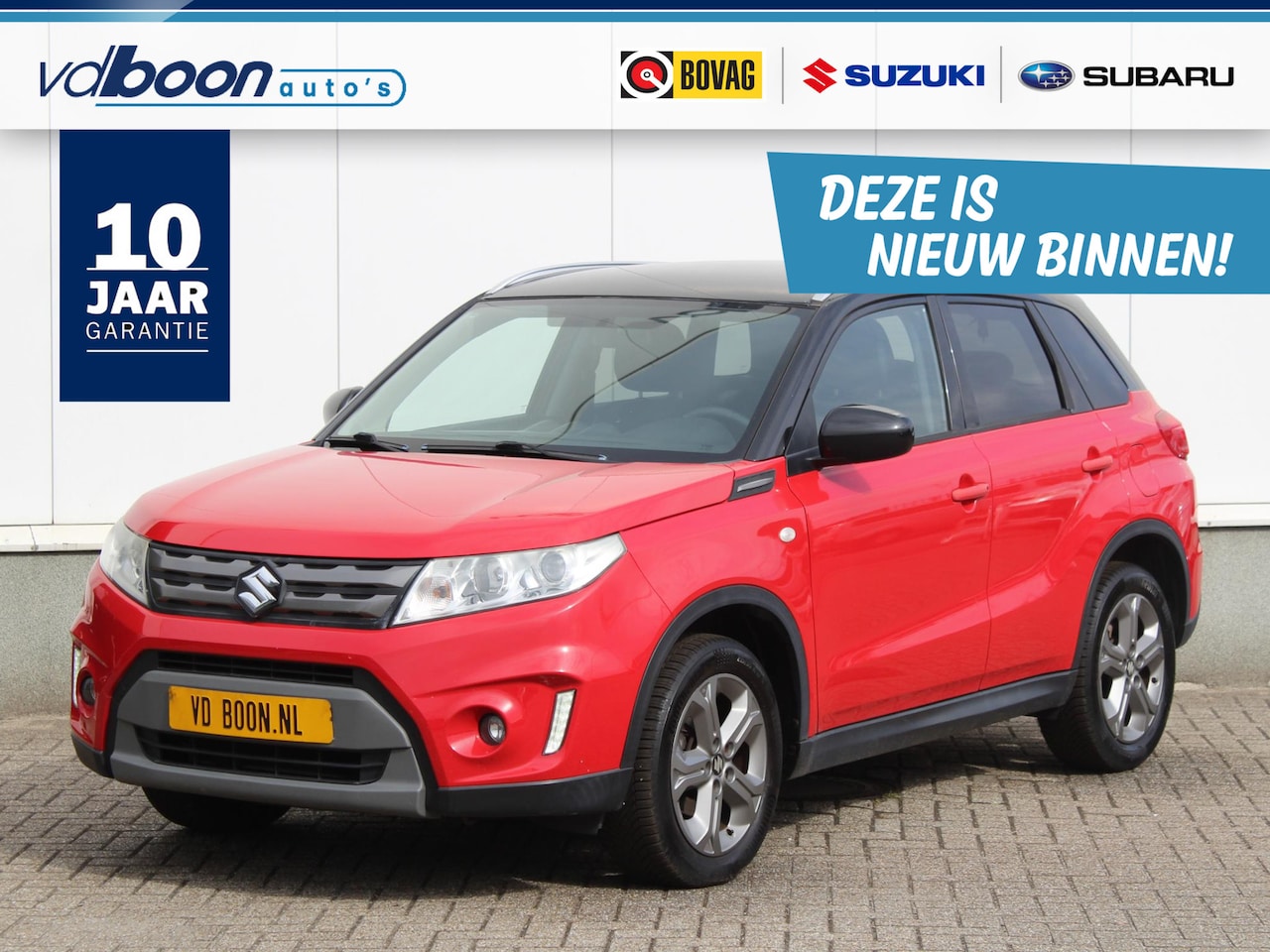 Suzuki Vitara - 1.6 Exclusive | Navi | Cruise | Clima | Camera | Trekhaak - AutoWereld.nl