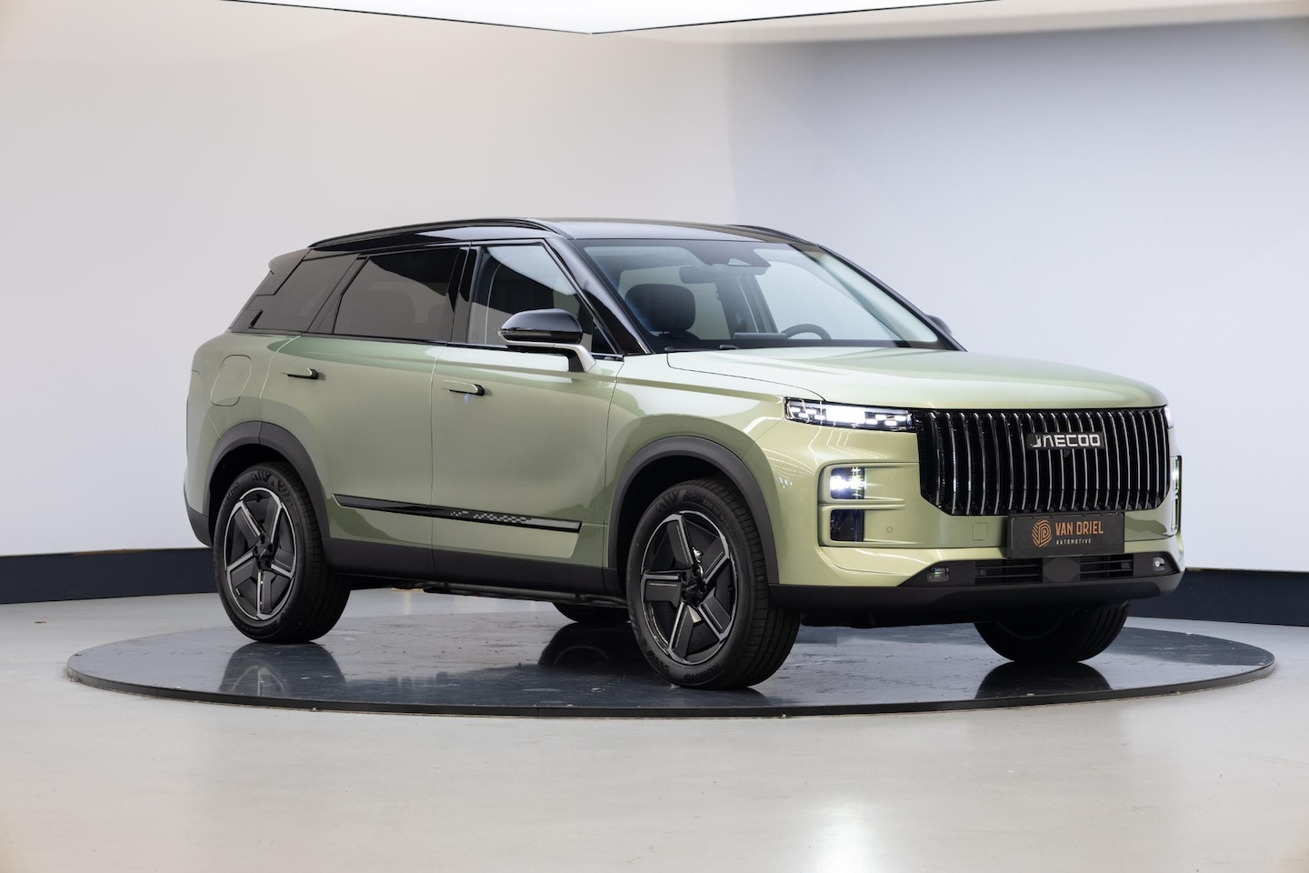 Jaecoo 7 - 1.5 GDI SHS-P Exclusive | Model Green & Carbon Crystal Black Roof | NL Auto | Rijklaar | 7 - AutoWereld.nl