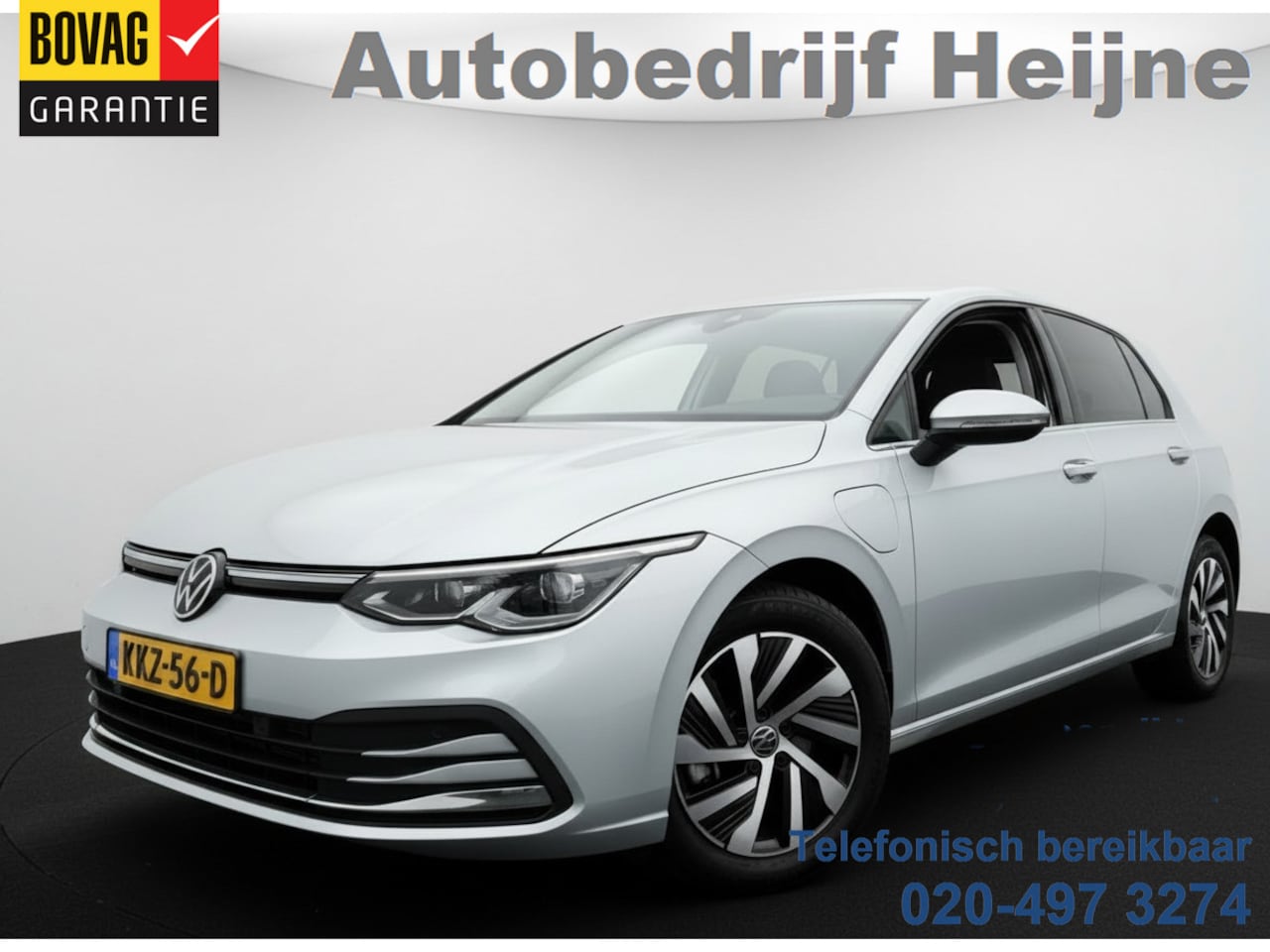 Volkswagen Golf - eHybrid PHEV 204PK DSG STYLE CAMERA/VELOURS/NAVI/IQ-LIGHT - AutoWereld.nl