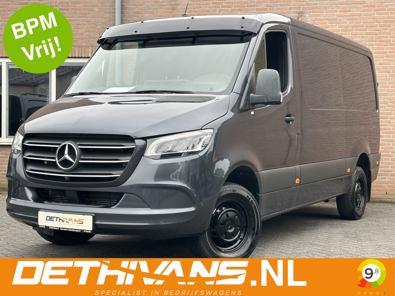 Mercedes-Benz Sprinter - 319CDI 3.0V6 L2H1 / LED / M-BUX / 3.500kg Trekhaak / Euro6 - AutoWereld.nl