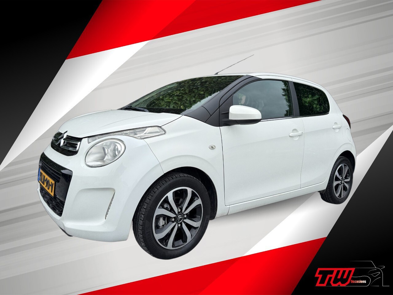 Citroën C1 - 1.0 VTi Shine AUT | NWE APK | AIRCO | BLUETOOTH - AutoWereld.nl