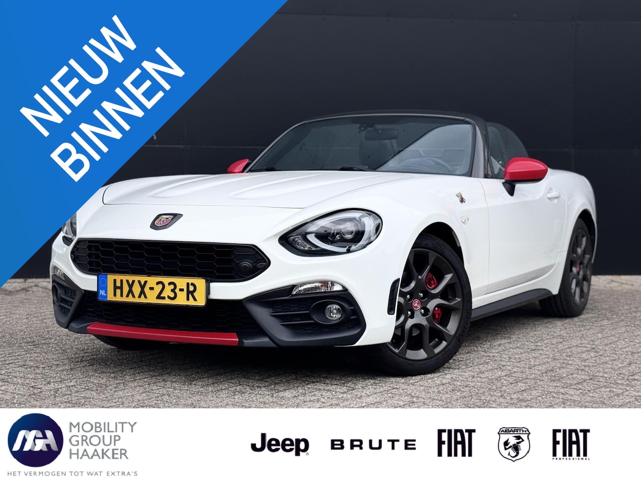 Abarth 124 spider - 1.4 MultiAir Turbo Abarth | Navigatie | Stoelverwarming | Cruise Control - AutoWereld.nl