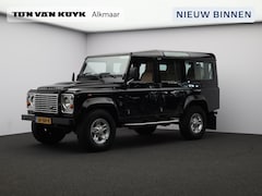 Land Rover Defender 110 - 2.4 TD SW E Leder interieur / stoelverwarming / 7 zitter