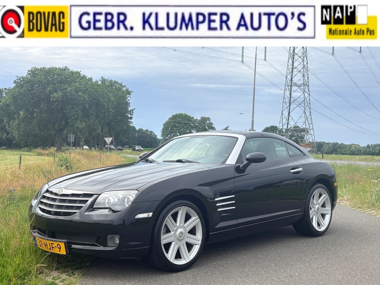 Chrysler Crossfire - 3.2 V6 Limited Leer, Navi, Cruise, Airco, 19" LM - AutoWereld.nl