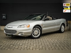 Chrysler Sebring Cabrio - 2.7i-V6 24V LX Convertible | Uniek | Org. NL | Airco | Leder | Metalic | Elektrische kap |