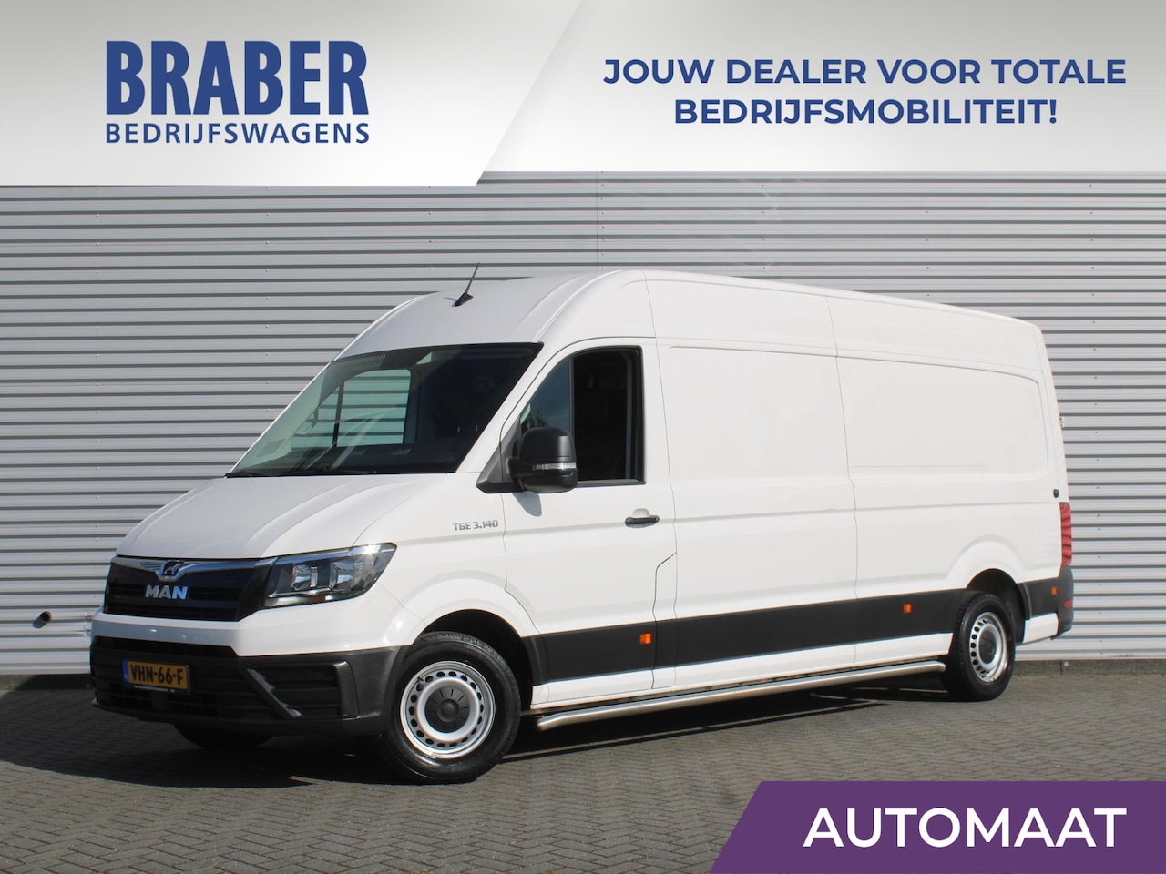 MAN TGE - 35 2.0 L4H3 | Automaat | Trekhaak | Side bars | Airco | Laadruimte betimmerd | - AutoWereld.nl