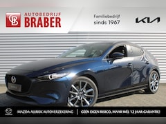 Mazda 3 - 3 2.0 e-SkyActiv-G 122PK 6MT Exclusive-line | Leder | Bose Audio | 360° Camera | Elek. sto
