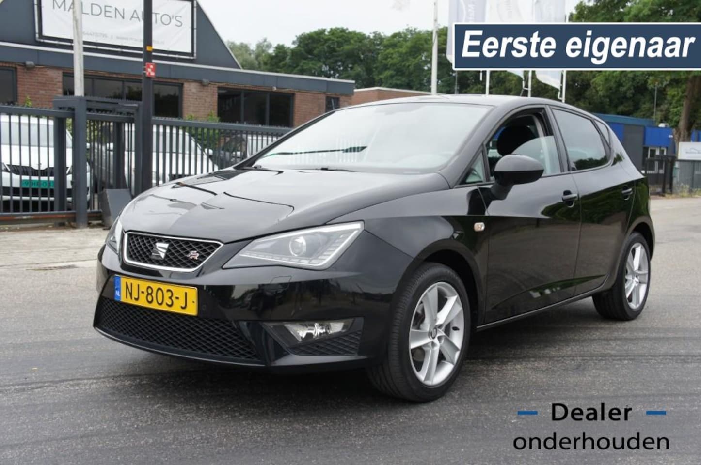 SEAT Ibiza - 1.0 ECOTSI FR CONNECT 1eEIG NAVI/PDC/CRUISE/XENON/STOELVERW/CLIMA PERFECTE STAAT - AutoWereld.nl