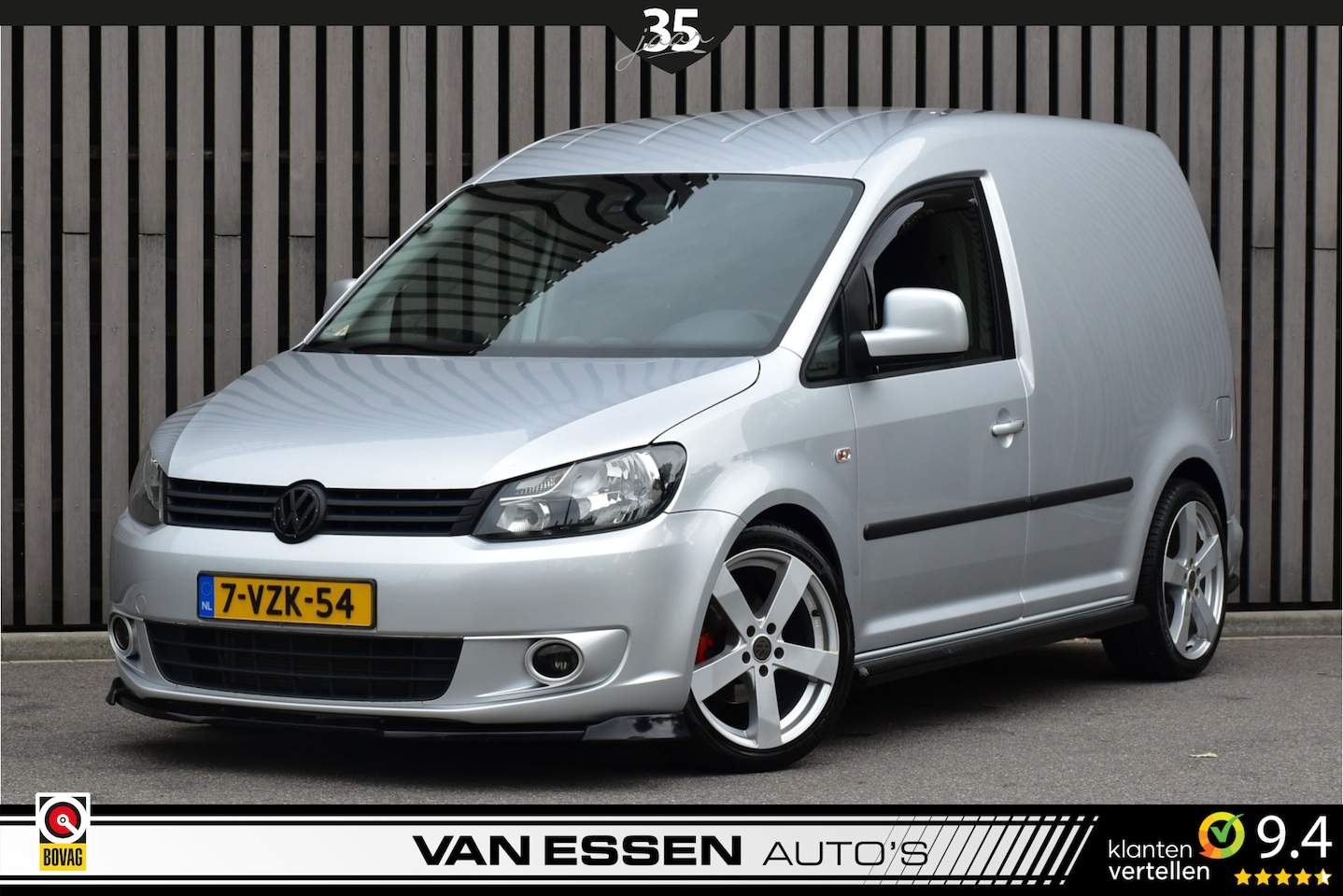 Volkswagen Caddy - 1.6 TDI BMT Airco Cruise Control Leder Trekhaak Elektrische Ramen NL-AUTO! - AutoWereld.nl