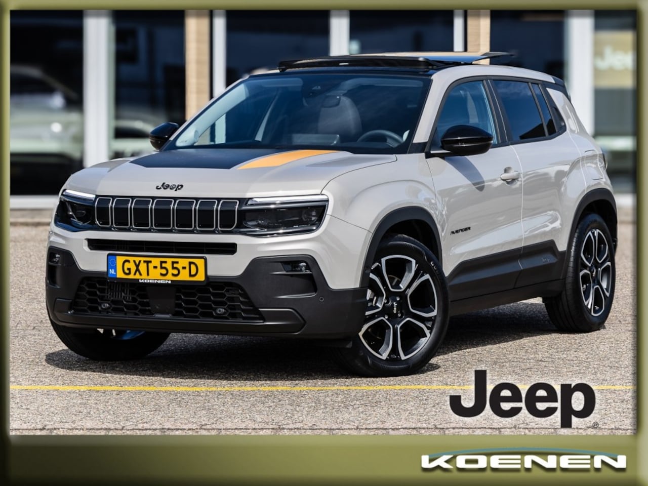 Jeep Avenger - 1.2 E-HYBRID SUMMIT PANO / LEER / NAVIGATIE / ADAPTIVE CRUISE - AutoWereld.nl