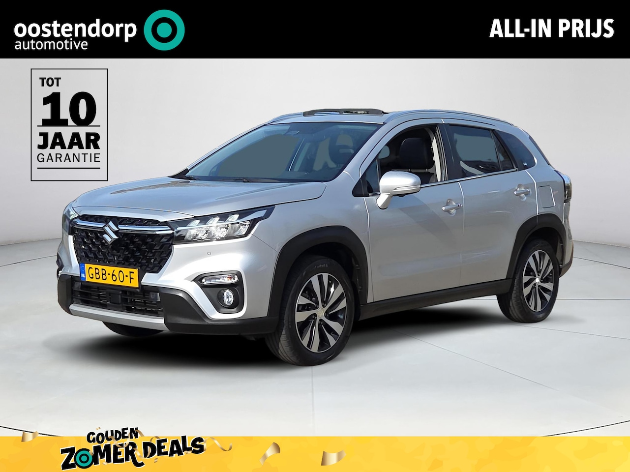 Suzuki S-Cross - 1.4 Boosterjet Style Smart Hybrid | Rijklaarprijs | Panoramadak met schuif / kantel functi - AutoWereld.nl