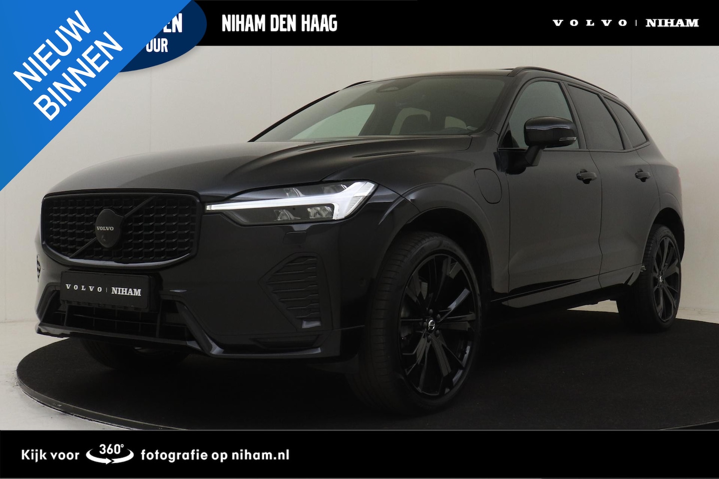Volvo XC60 - T6 PLUG-IN HYBRID AWD ULTIMATE BLACK EDITION -PANO.DAK|HARMAN/KARDON|LUCHTVERING|360°CAM|H - AutoWereld.nl