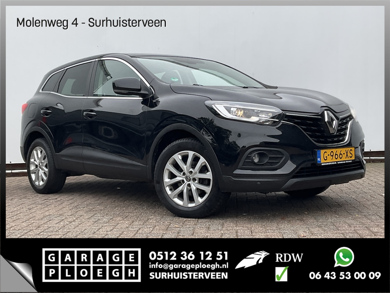 Renault Kadjar - 1.3 TCe Automaat Hoge zit Trekhaak Cruise Pdc Orig.NL Onderhouden! - AutoWereld.nl