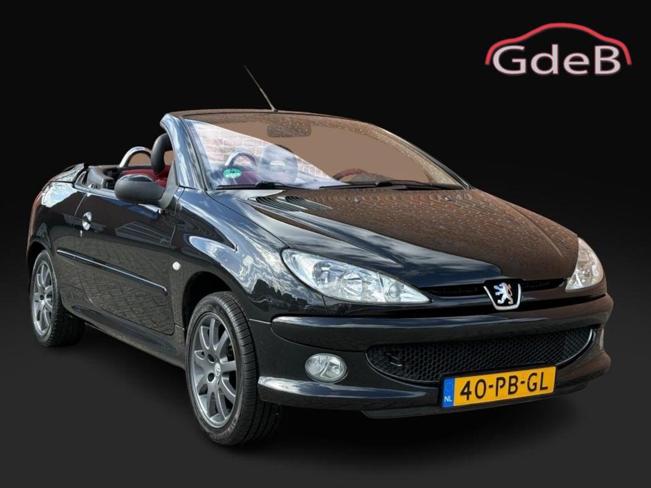 Peugeot 206 - 1.6-16V Cabrio  Roland Garros edition  Leer - AutoWereld.nl