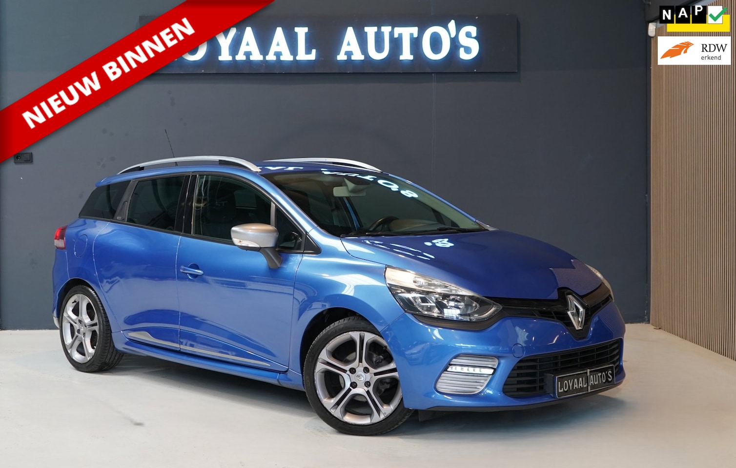 Renault Clio Estate - 1.2 GT | AUT | NAVI | AIRCO | CRUISE | PDC | APK | NAP. - AutoWereld.nl