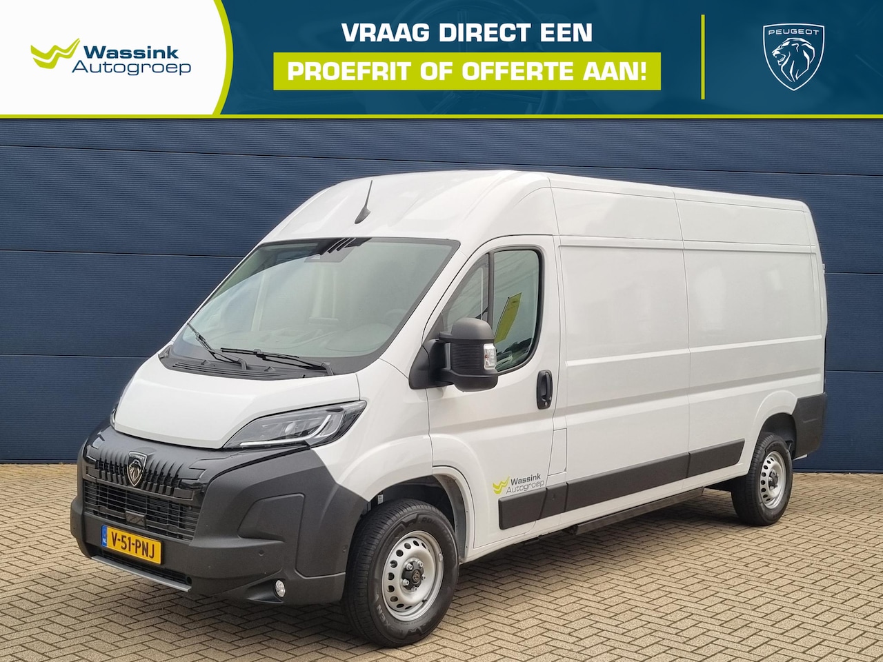 Peugeot e-Boxer - 3.5t L4H3 Zwaar 110 kWh | Camera | Climate Control | Apple Carplay | Keyless Entry + Start - AutoWereld.nl