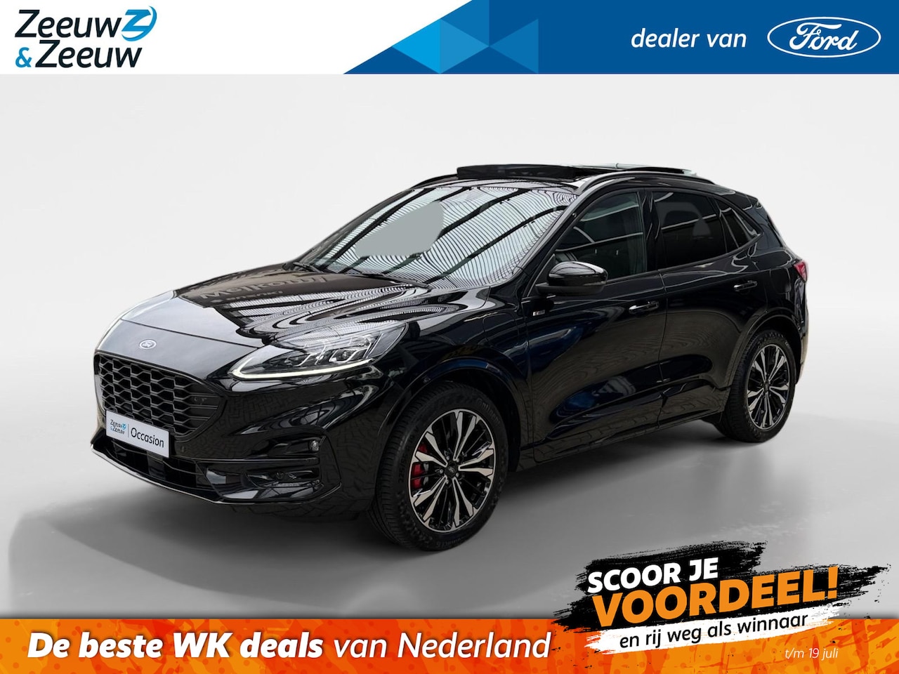 Ford Kuga - 2.5 PHEV ST-Line X | Schuif/Kantel Dak | Trekhaak | B&O Audio | Climate Control | 19 inch - AutoWereld.nl