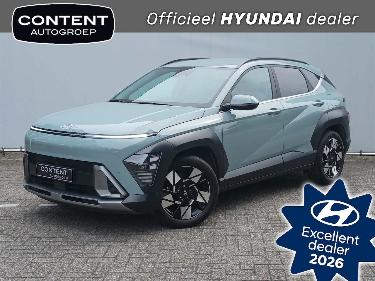 Hyundai Kona - 1.6 GDI HEV Premium |Navi |Wit Leder Uniek! - AutoWereld.nl