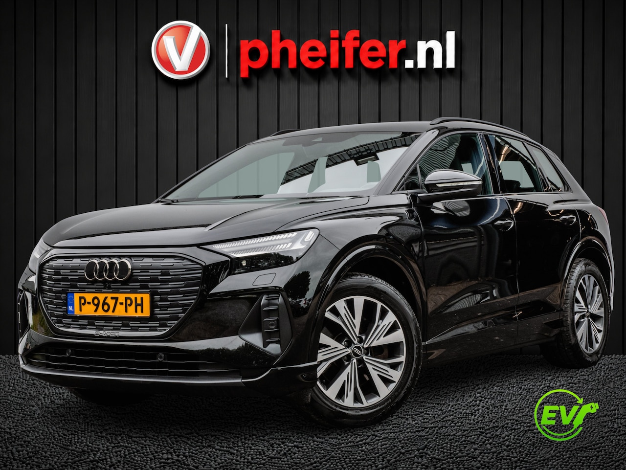 Audi Q4 e-tron - 40 Launch edition Advanced Plus 77 kWh Trekhaak/ Leer/ Sportstoelen/ Camera/ Sonos/ Memory - AutoWereld.nl