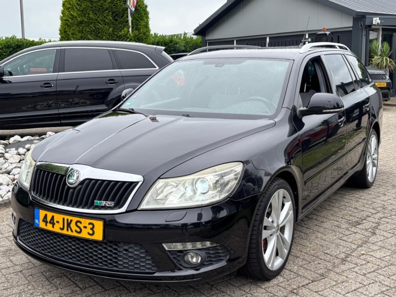 Skoda Octavia Combi - 2.0 TFSI RS 200PK Zwart 2009 Facelift Xenon Led NL Auto - AutoWereld.nl