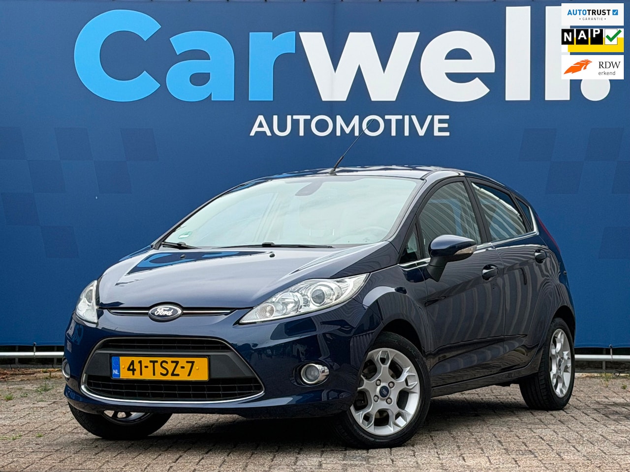 Ford Fiesta - 1.4 Titanium|Distributie VV|2e Eigenaar|Climate|Cruise|PDC|Bleutooth|Isofix|LMV|Apk tot 25 - AutoWereld.nl