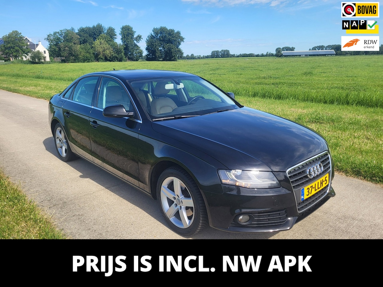 Audi A4 Limousine - 1.8 TFSI navi afneembare trekhaak - AutoWereld.nl