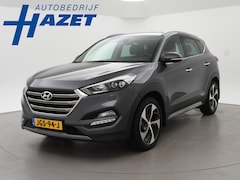 Hyundai Tucson - 1.6 T-GDi 177 PK PREMIUM + AFN. TREKHAAK 1900 KG | LEDER | STOELVERW. V+A | CAMERA